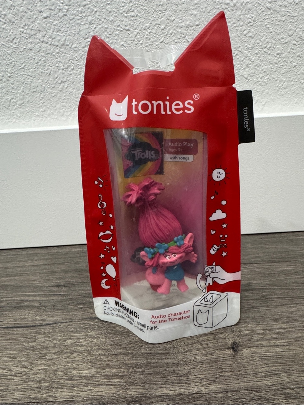 Tonies Poppy Trolls Pink Audio Character for Toniebox